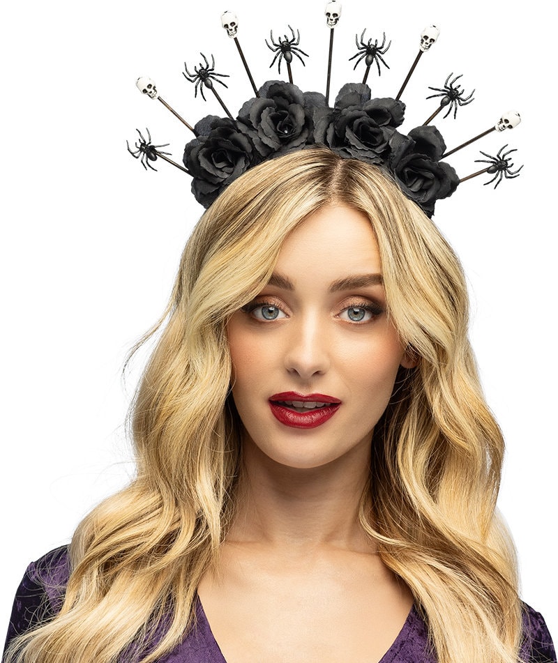 Zwarte Halloween Halo Diadeem