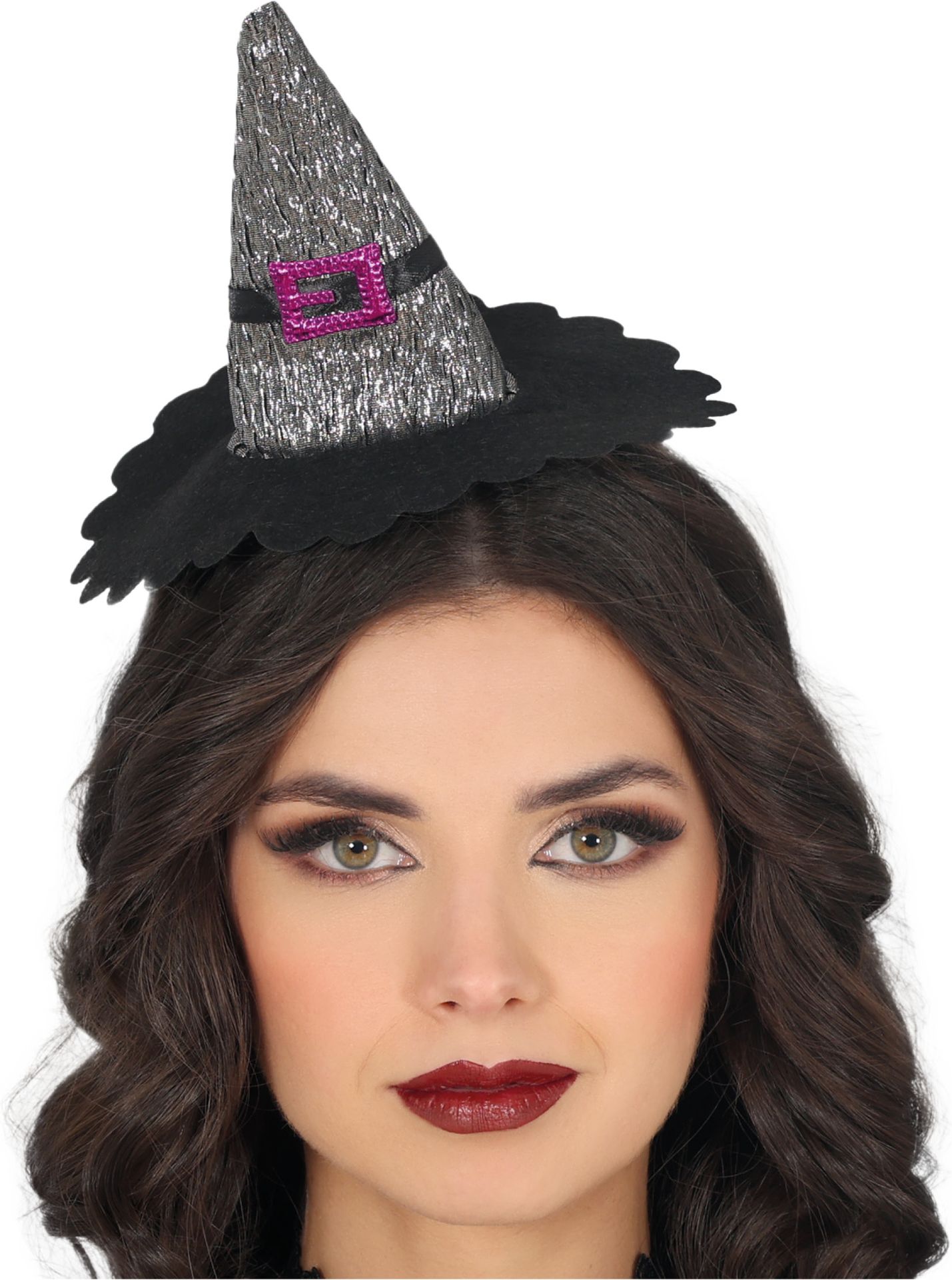 Zwarte Heksen Hoed Hoofdband Halloween