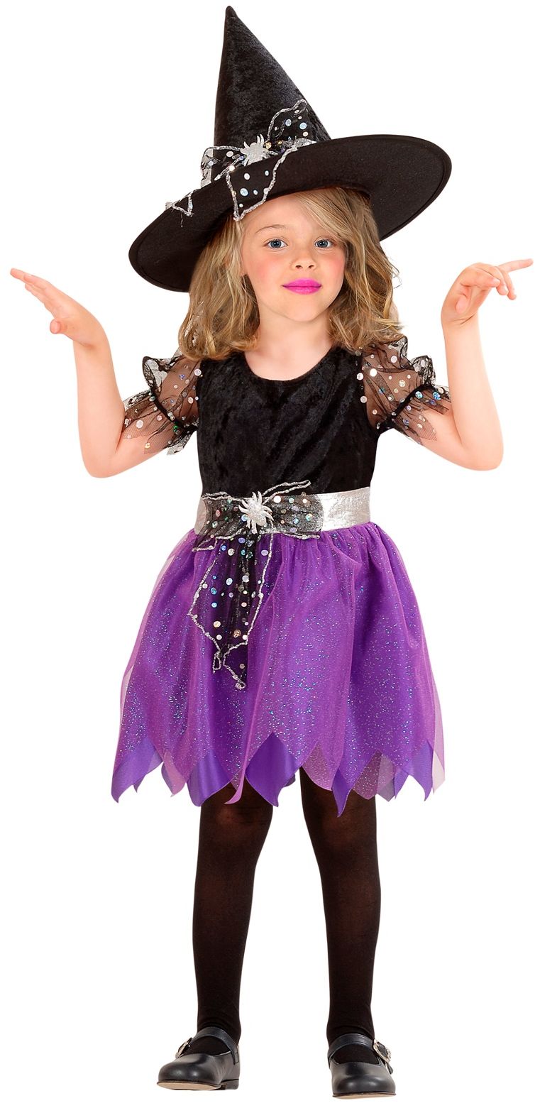 Zwarte Heksen Jurk Meisjes