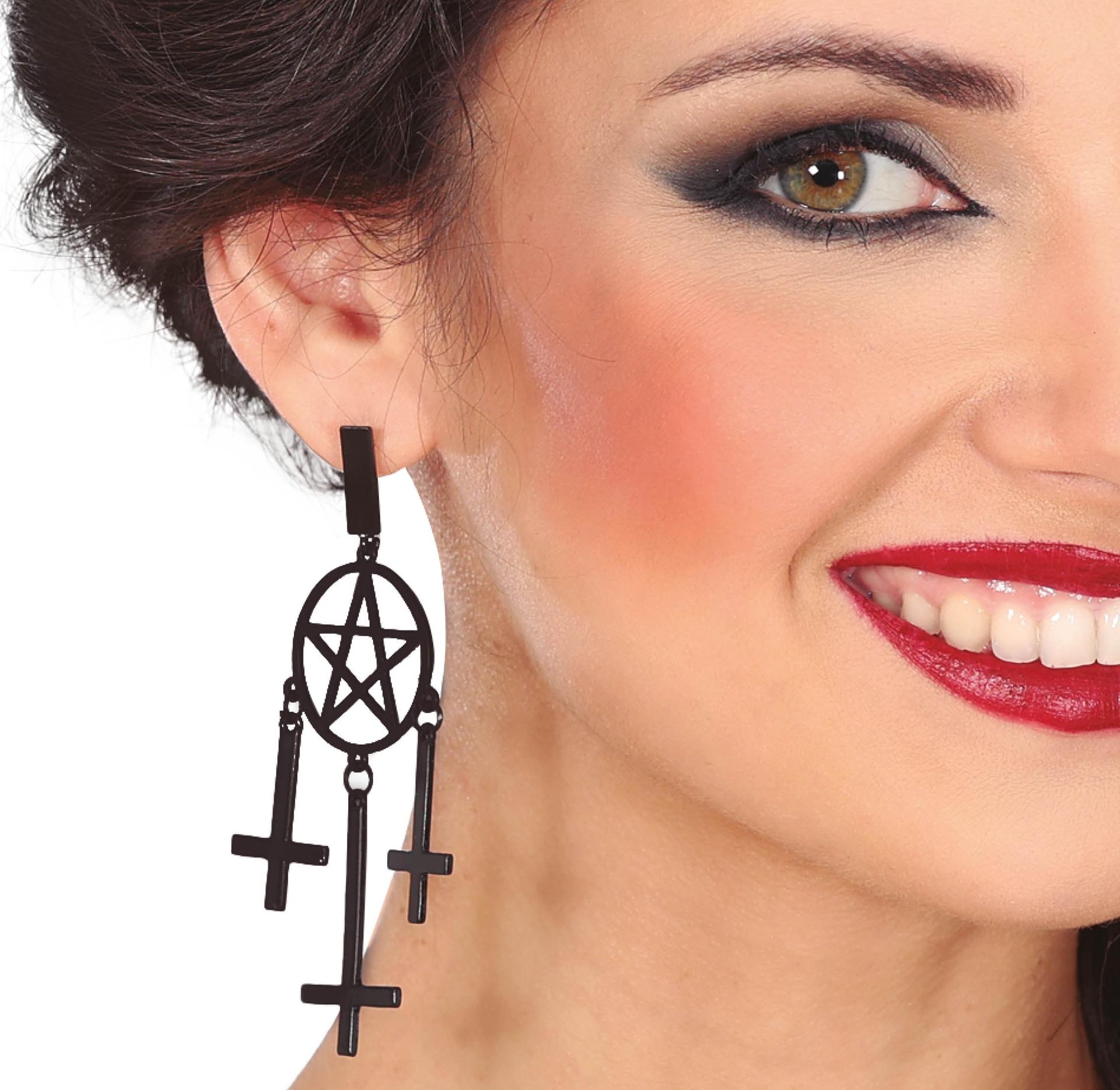 Zwarte Hekserij Oorbellen