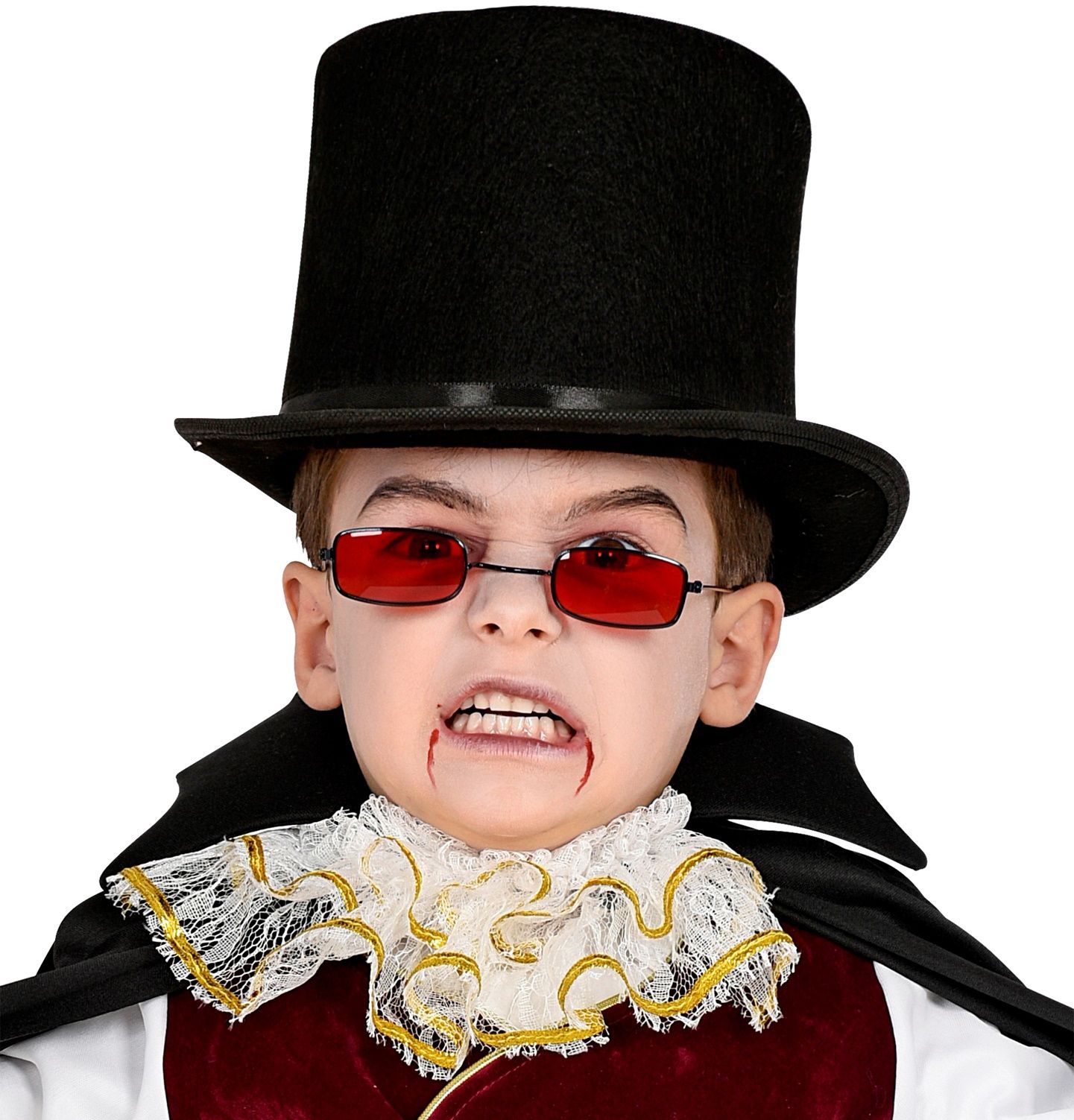 Zwarte Hoge Hoed Kind