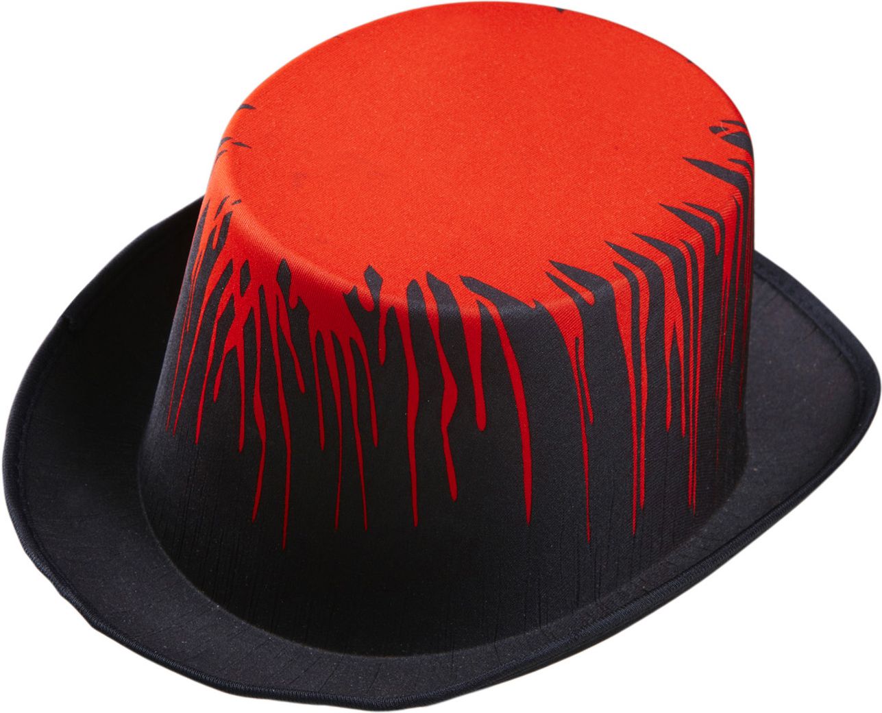 Zwarte Hoge Hoed met Bloed