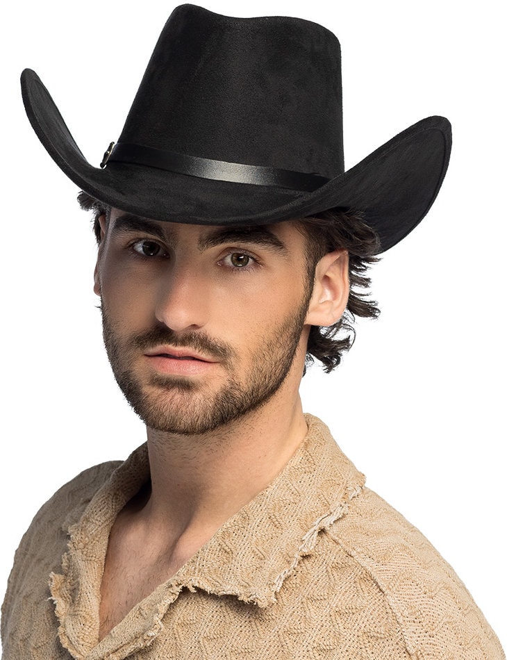Zwarte Hoge Rodeo Cowboyhoed