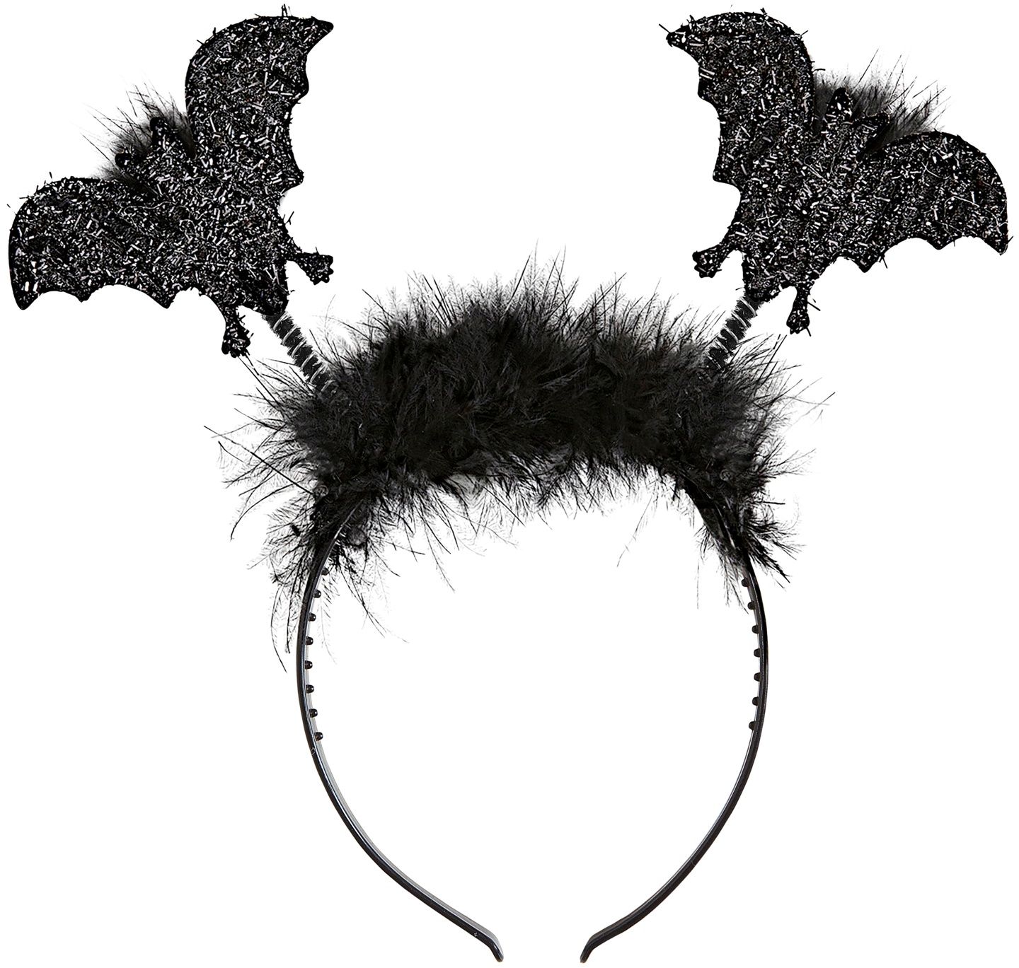 Zwarte Hoofdband met Vleermuizen