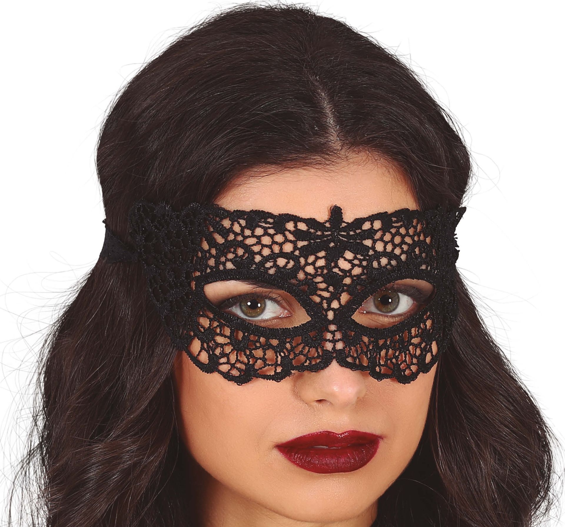 Zwarte Kanten Oogmasker