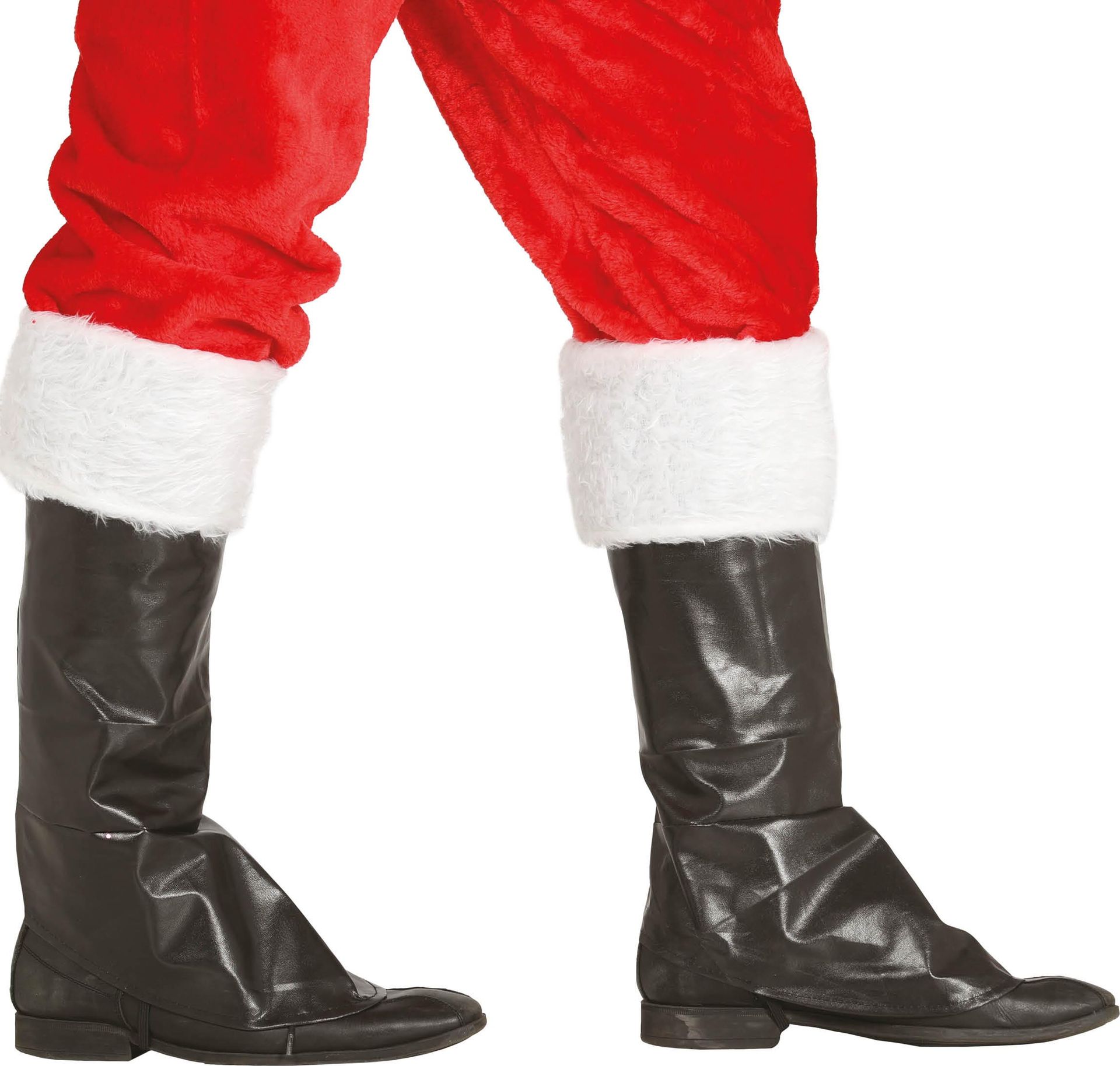 Zwarte Kerstman Overzet Laarzen