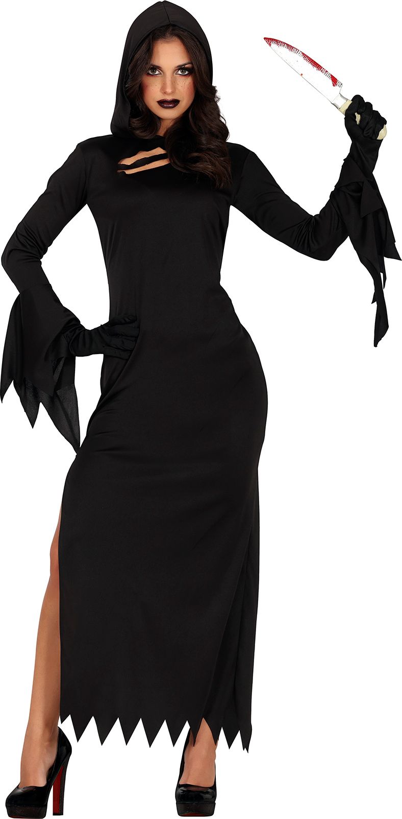 Zwarte Killer Jurk Dames