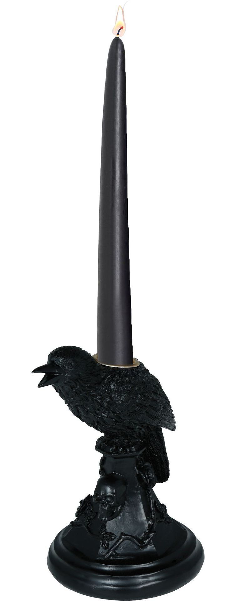 Zwarte Kraaien Kandelaar Halloween