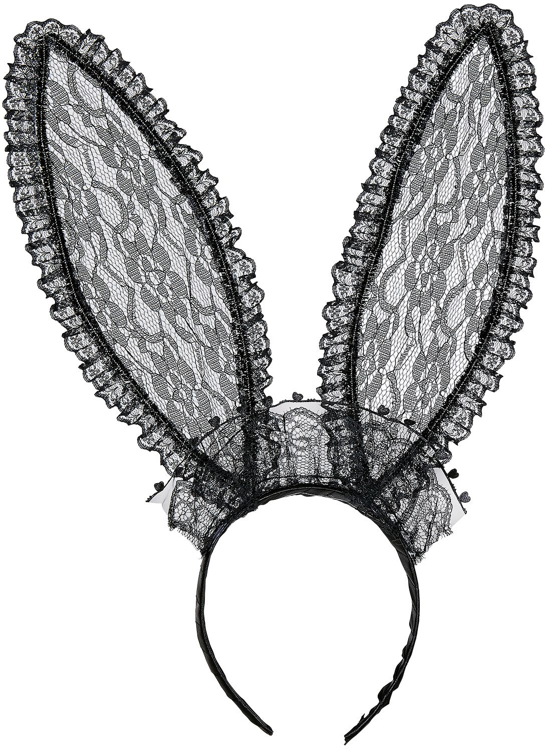 Zwarte Lace Konijn Oren