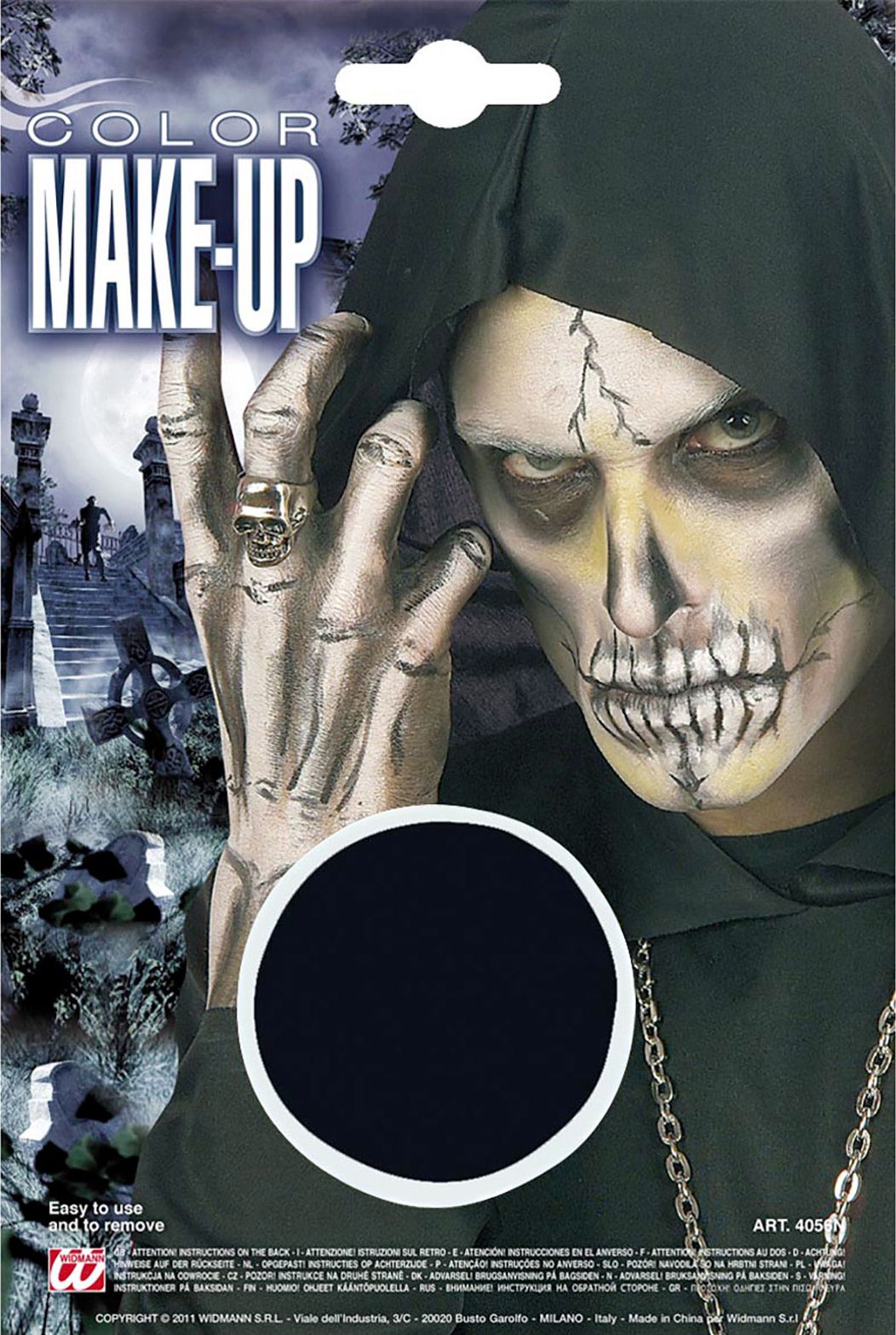 Zwarte make-up