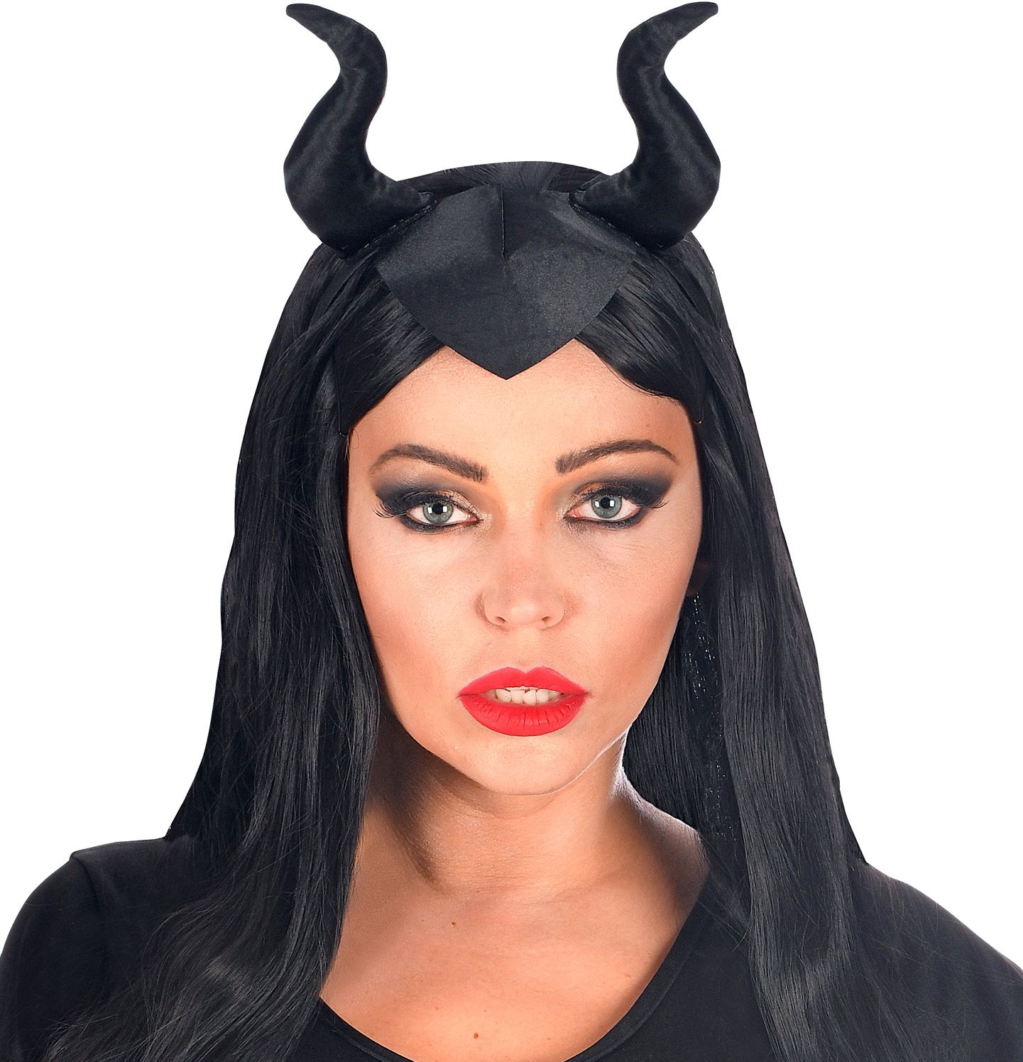 Zwarte Maleficent Haarband