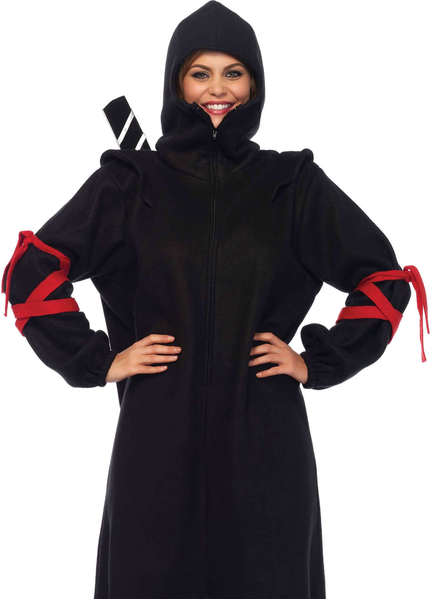 Zwarte Ninja Onesie