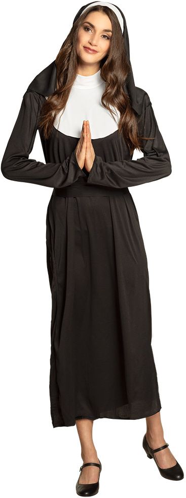 Zwarte nonnen kostuum vrouw budget