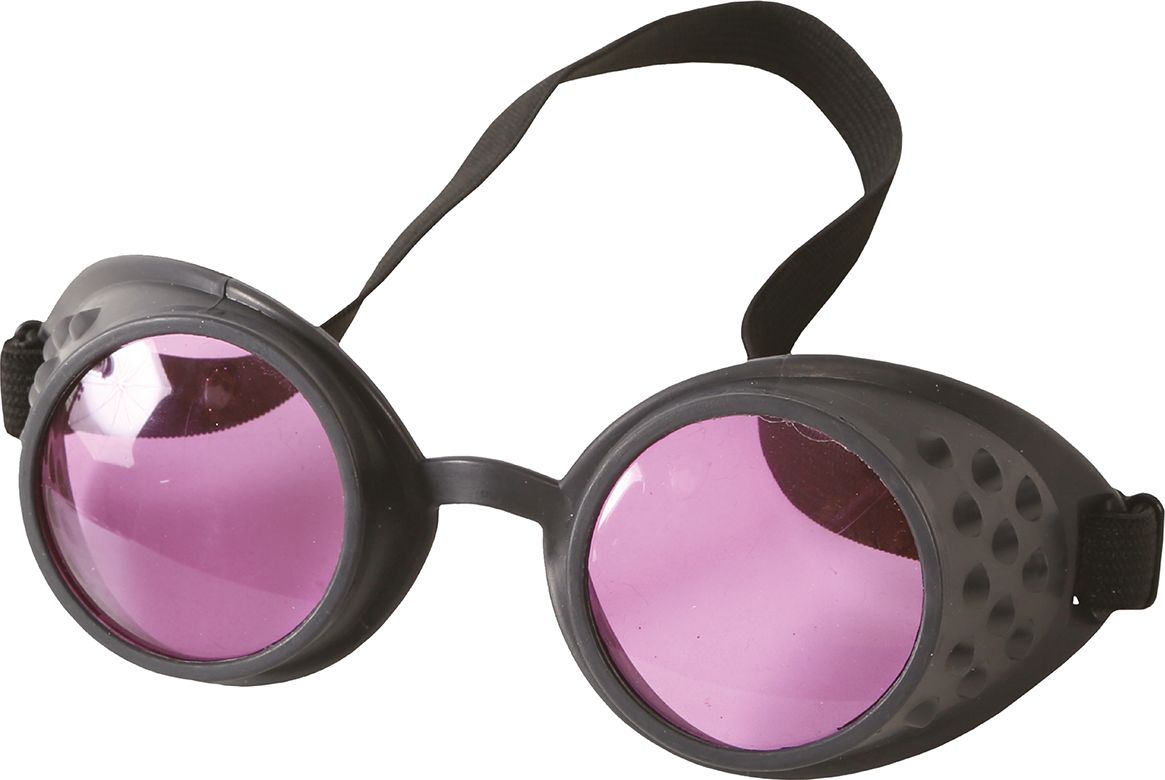 Zwarte Ouderwetse Pilotenbril