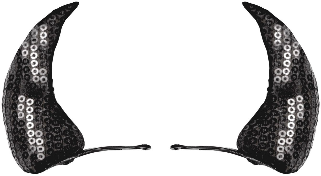 Zwarte Pailletten Duiveloren