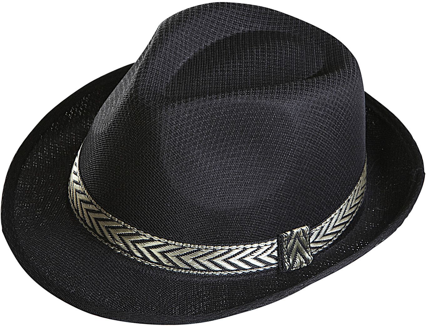 Zwarte Panama Fedora
