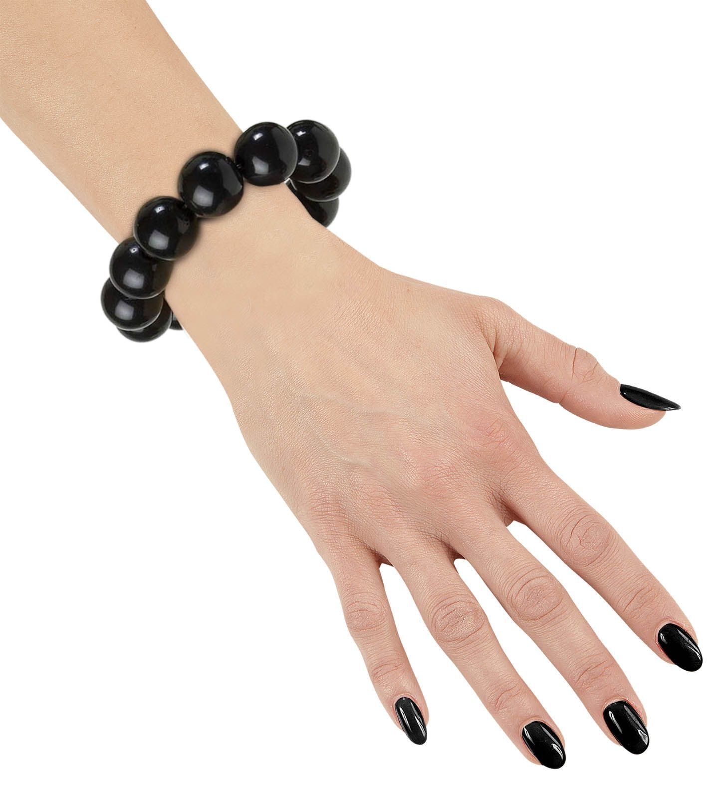 Zwarte Parel Armband Jaren 50