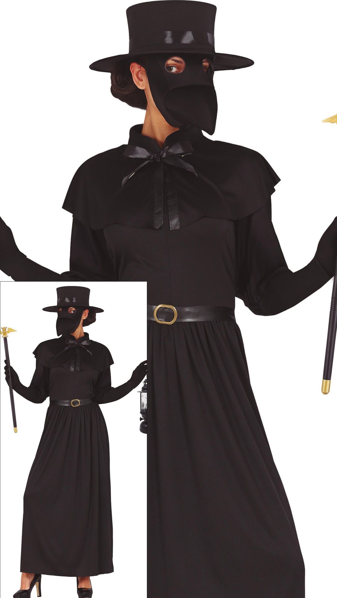 Zwarte Pestdokter Dames