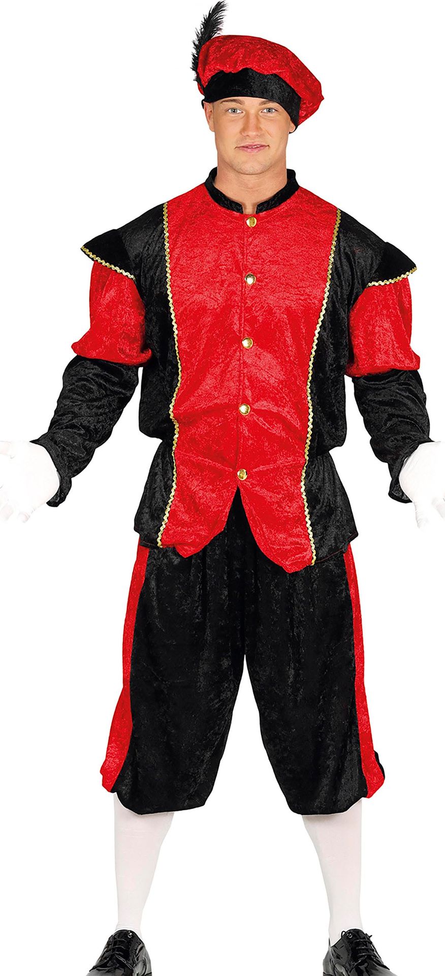 Zwarte Piet Pak Rood