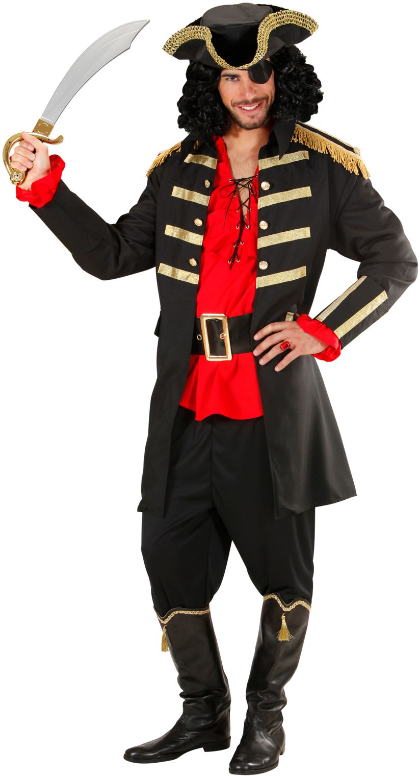 Zwarte Piraat/Kapitein Kostuum