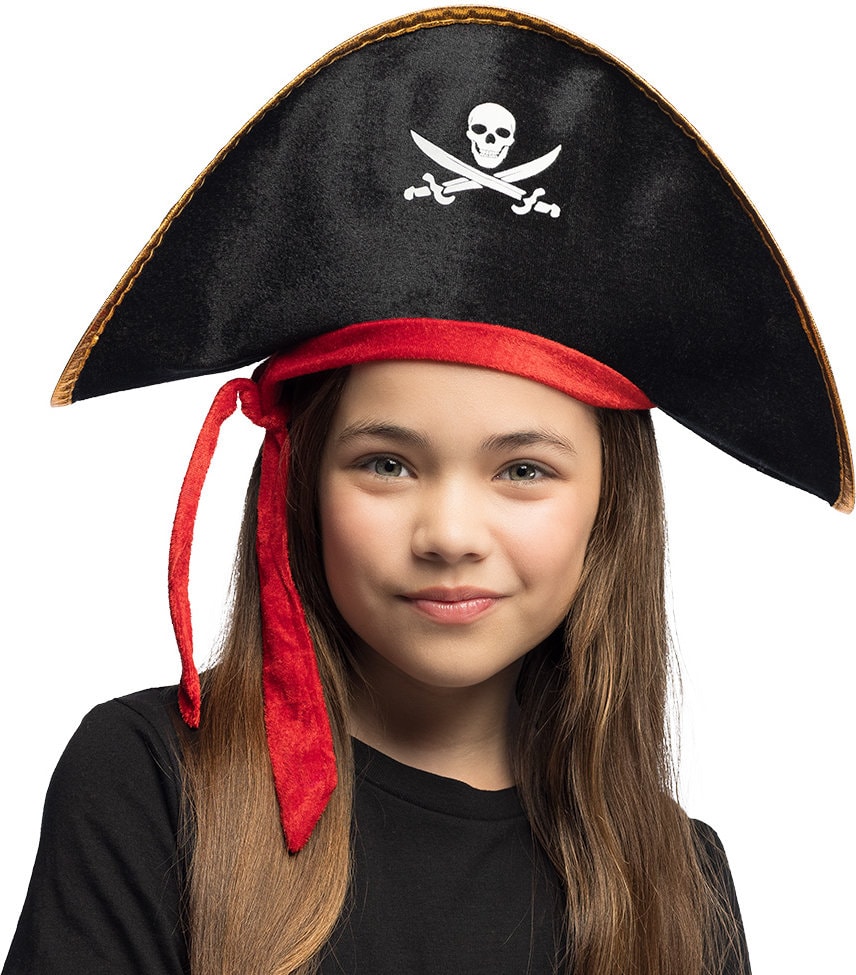 Zwarte Piraten Kapiteinshoed Kinderen