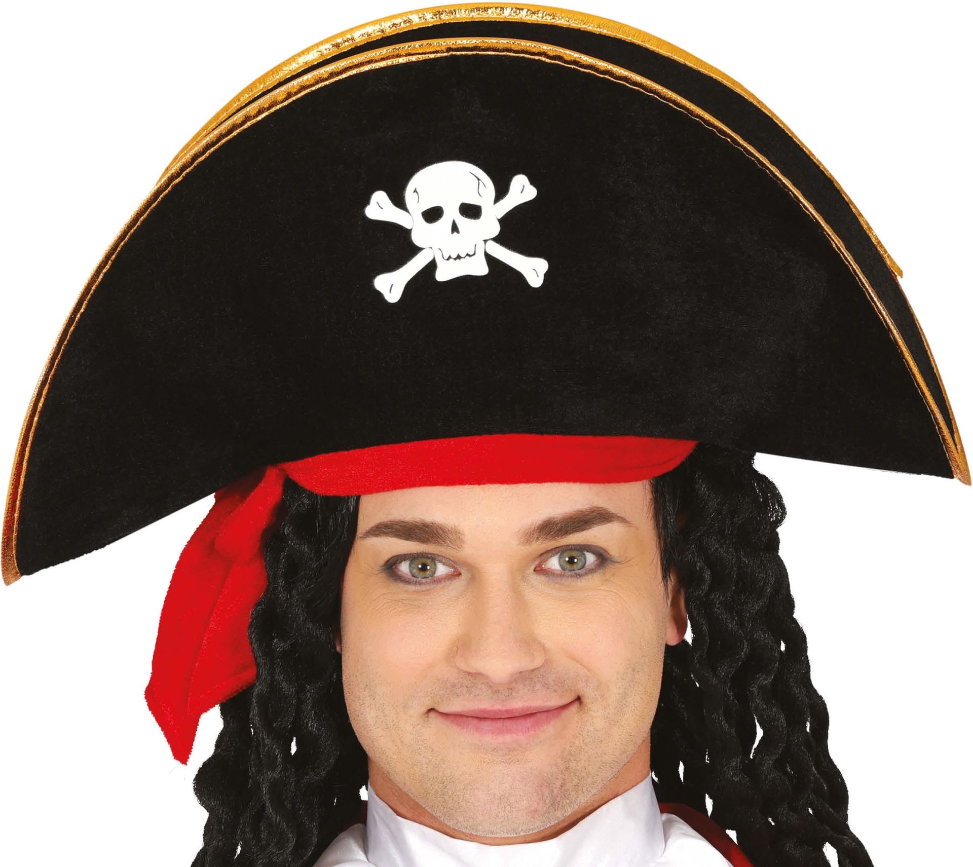 Zwarte Piraten Kapiteinshoed Volwassenen