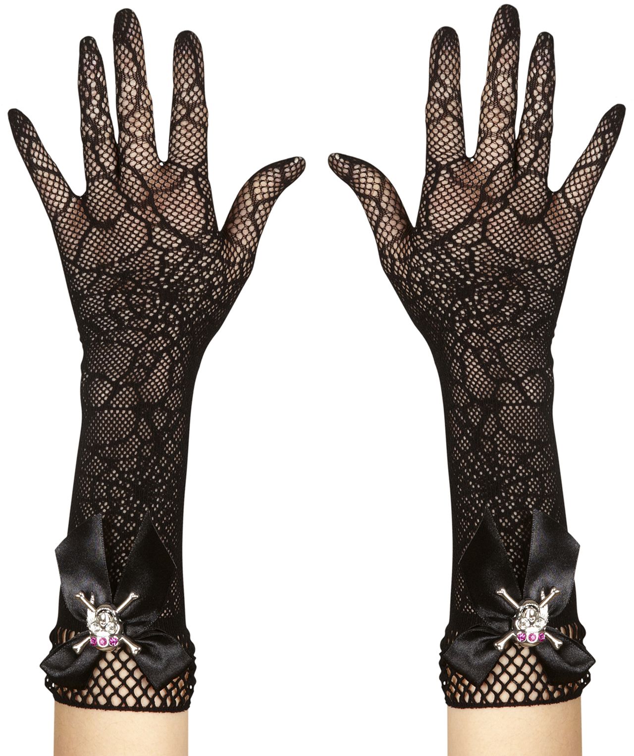 Zwarte Piraten Nethandschoenen