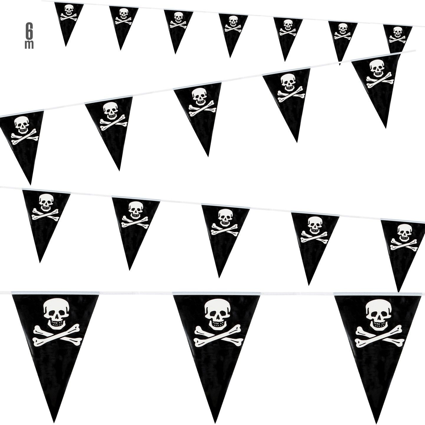 Zwarte Piraten Slingers 6M