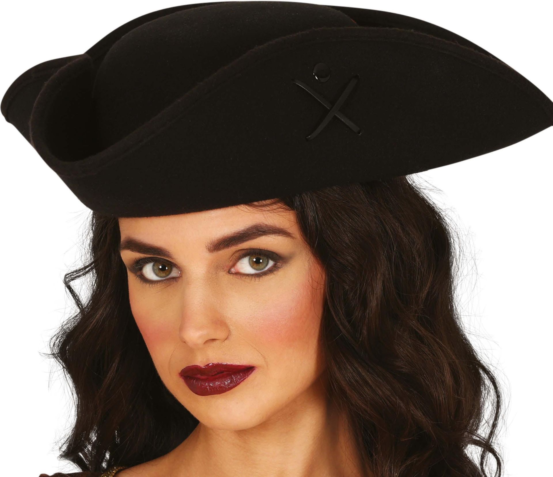 Zwarte Piratenhoed Dames