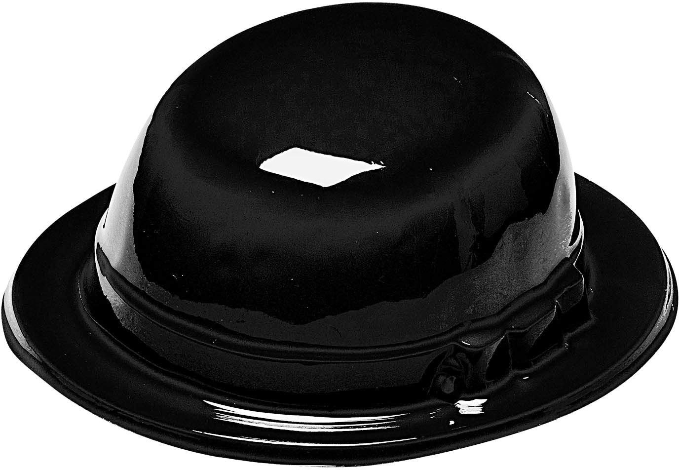 Zwarte Plastic Bolhoed