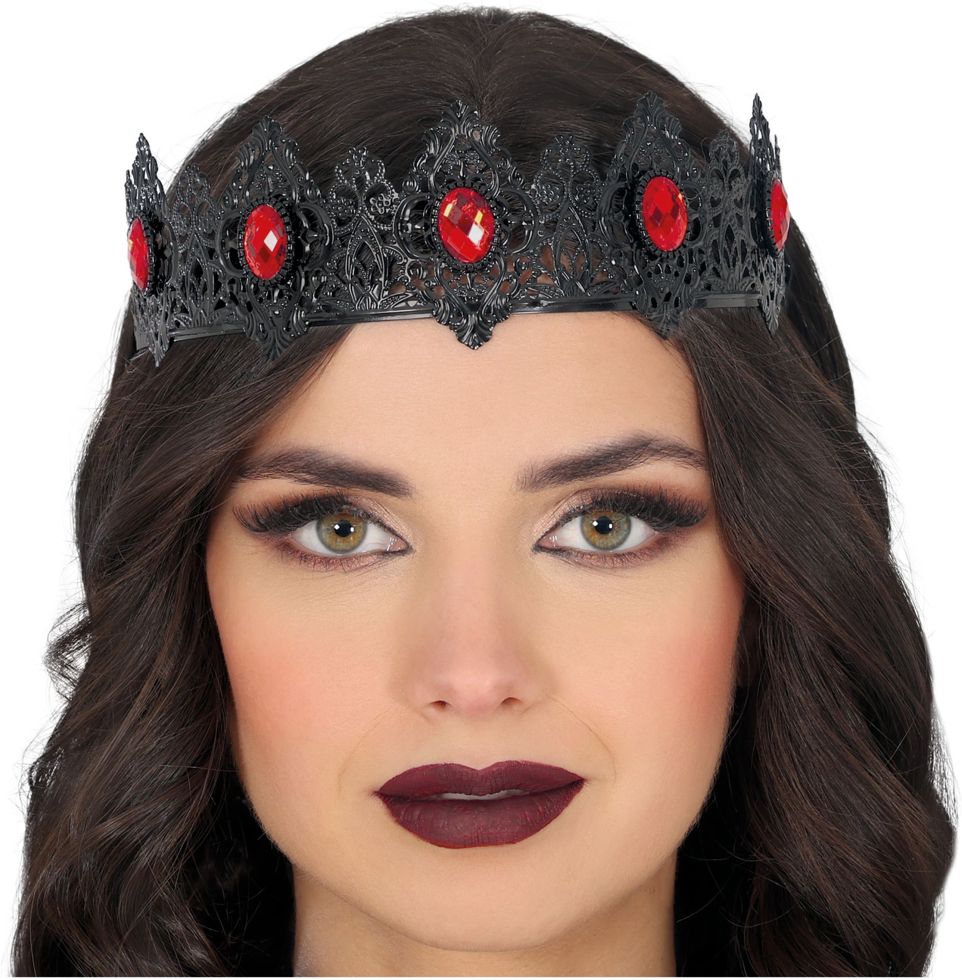 Zwarte Prinsessenkroon Hoofdband