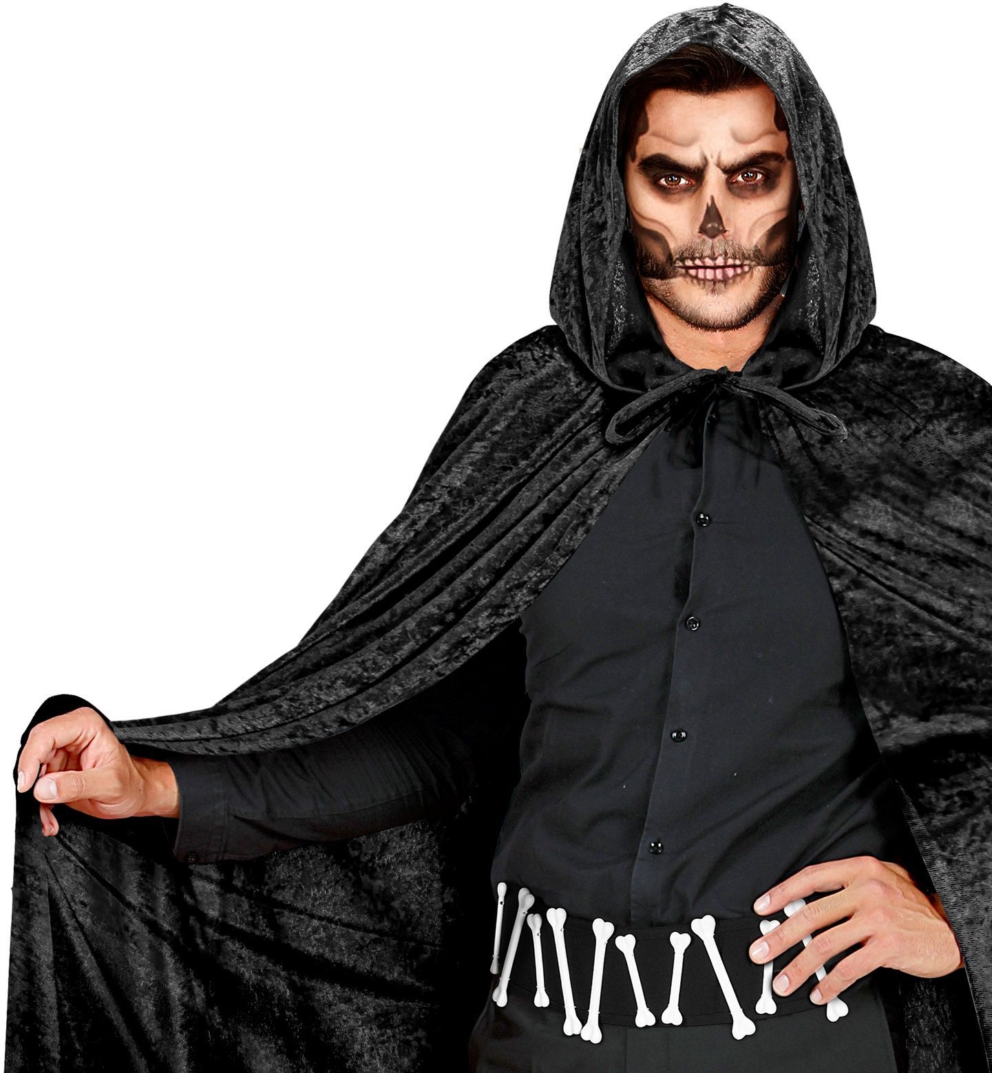 Zwarte Riem met Botten