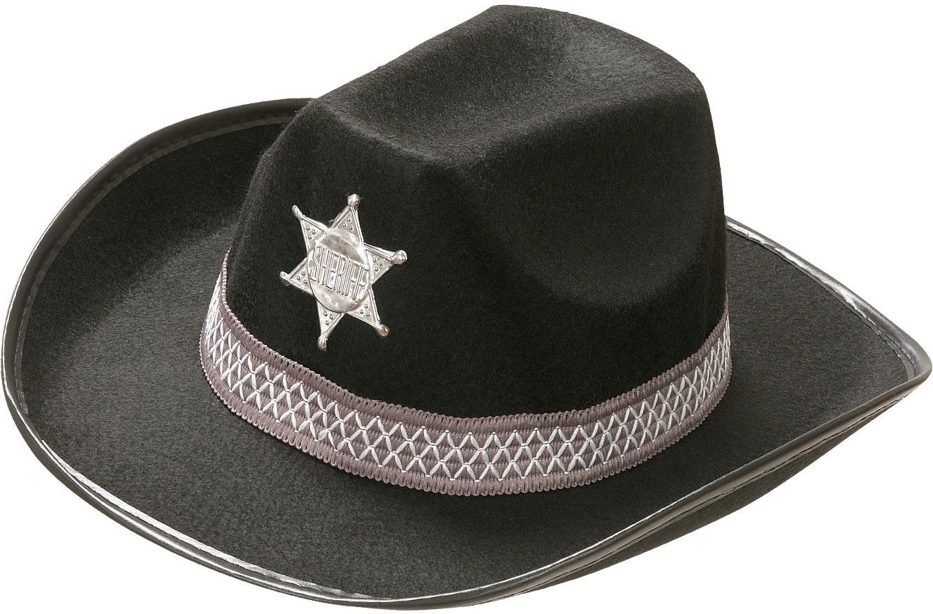 Zwarte Sheriff Hoed