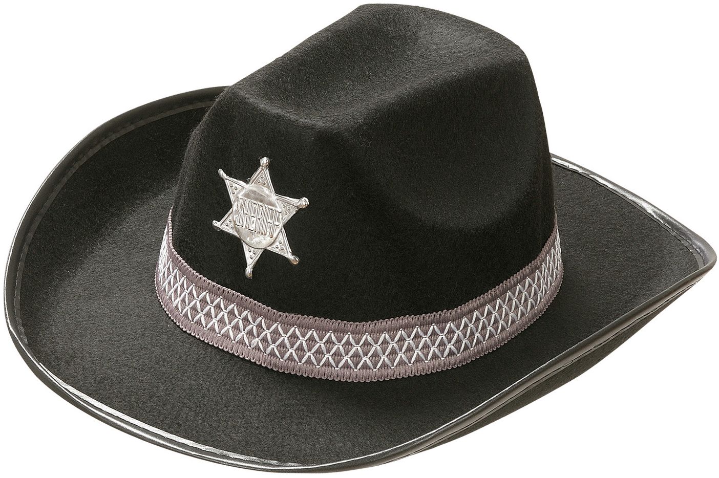 Zwarte Sheriff Hoed Kind