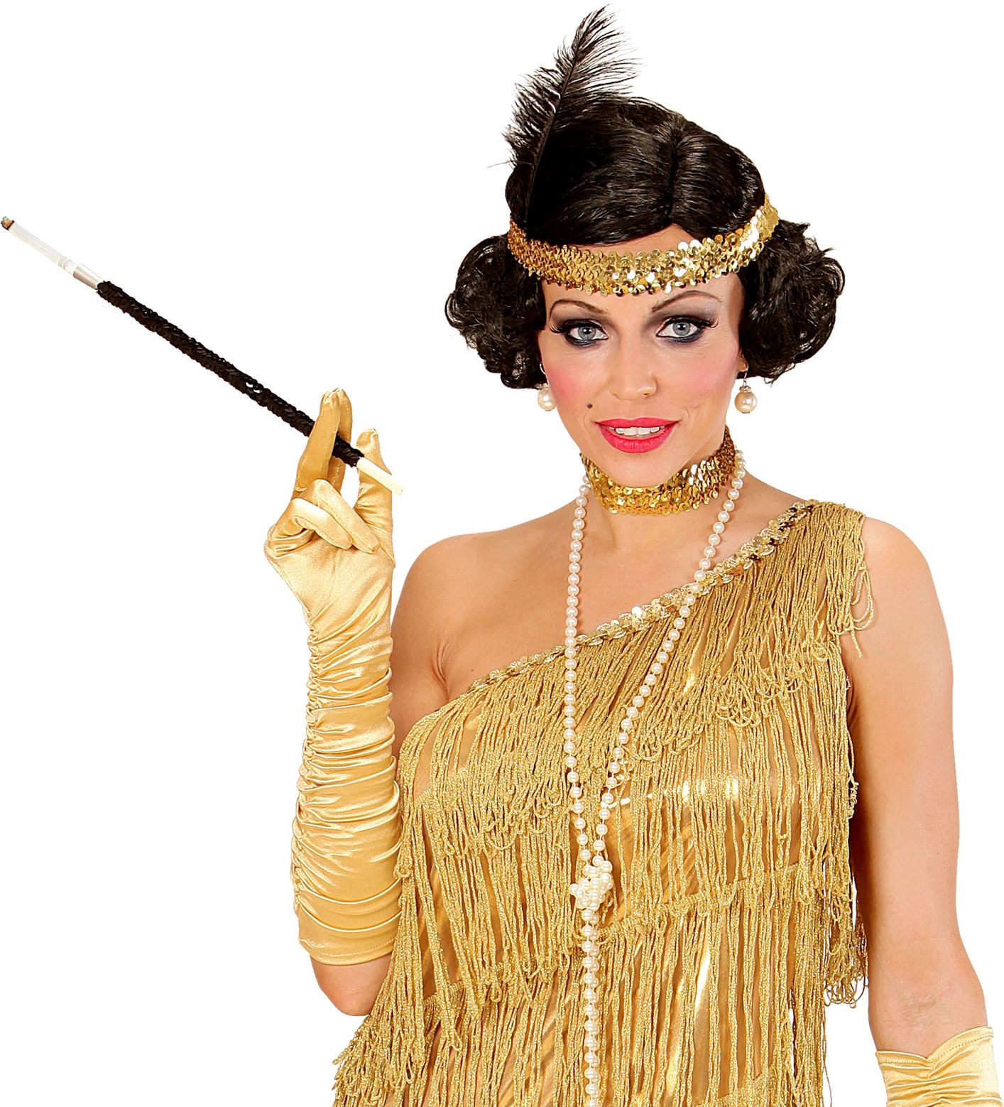 Zwarte Sigarettenhouder