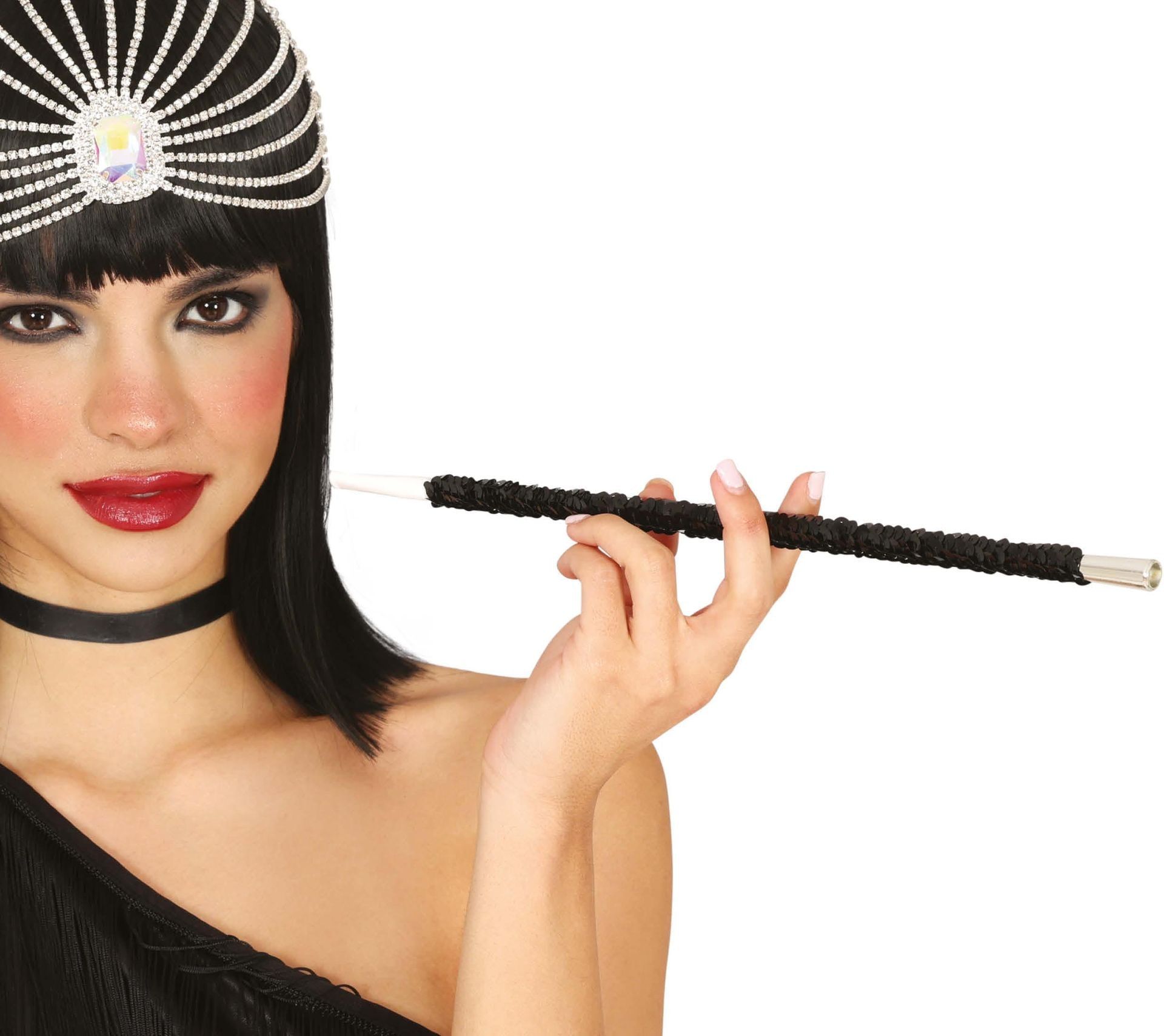 Zwarte Sigarettenhouder 20's Retro