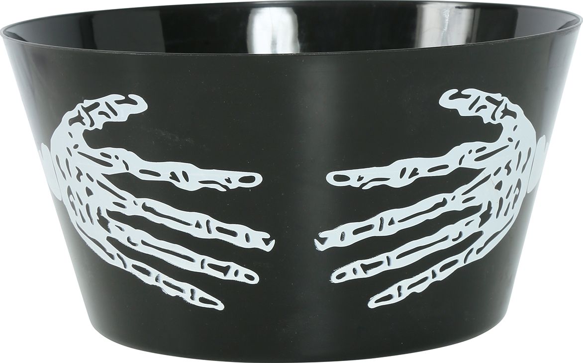 Zwarte Skelet Schaal