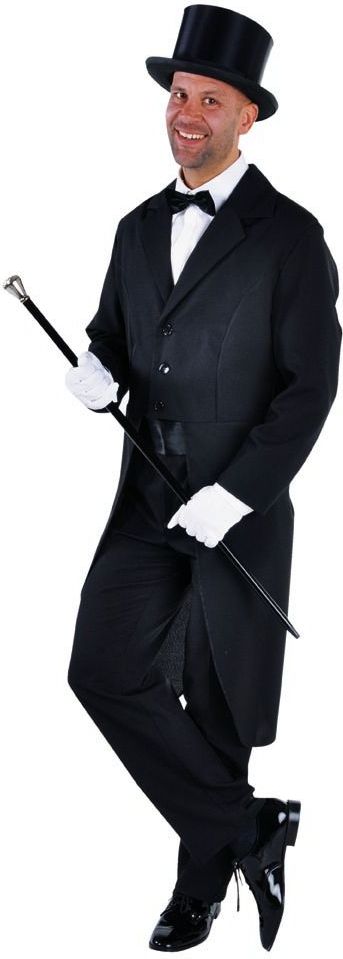 Zwarte Slipjas Heren