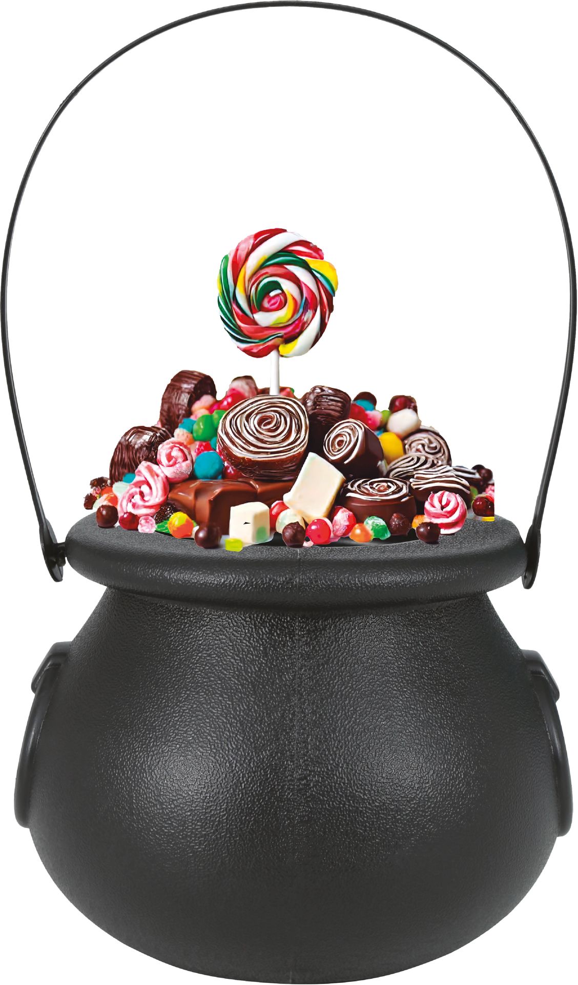 Zwarte Snoep Heksenketel Halloween