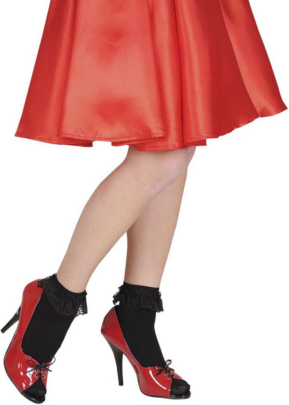 Zwarte Sokjes met Kant