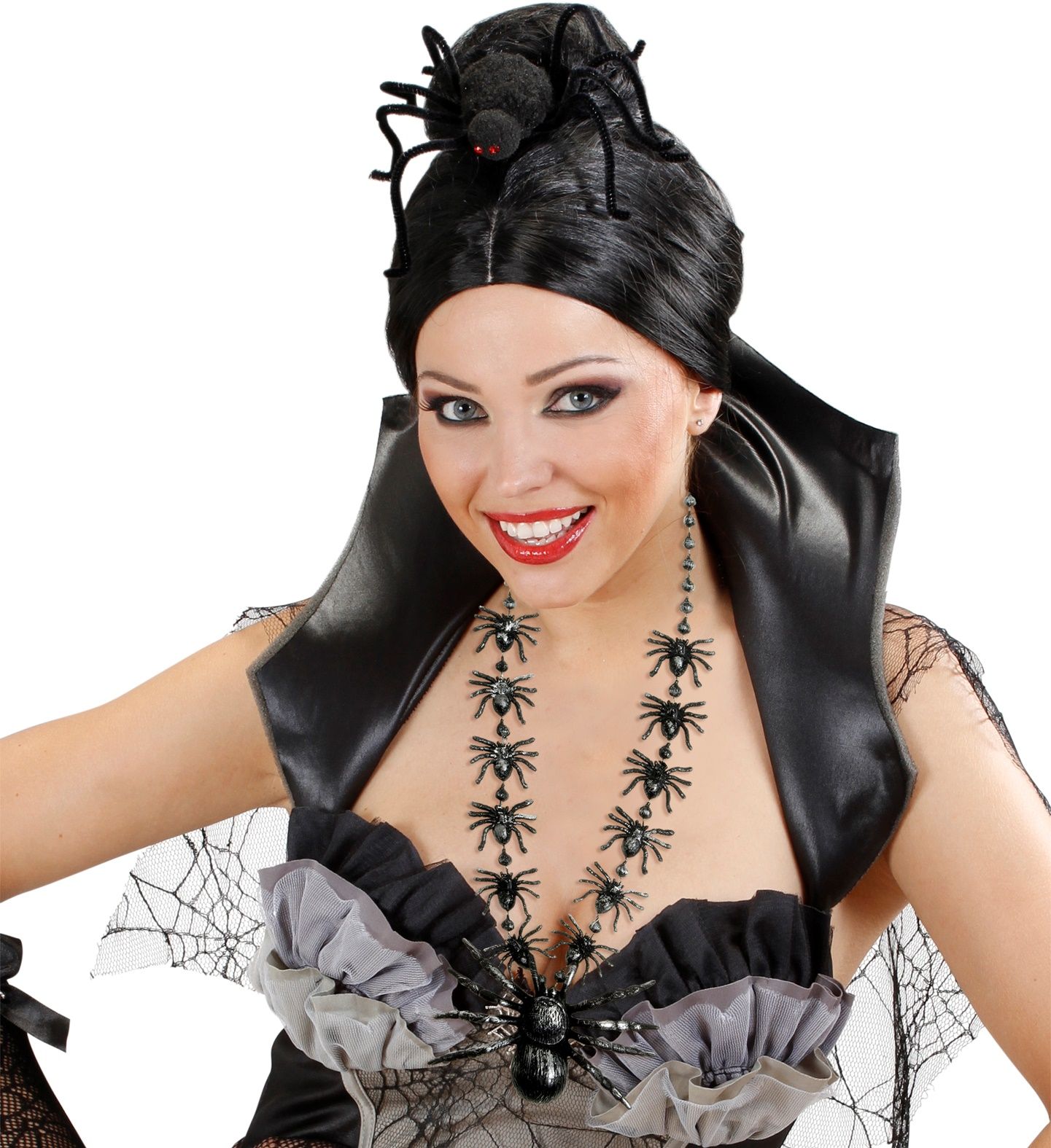 Zwarte Spinnen Ketting