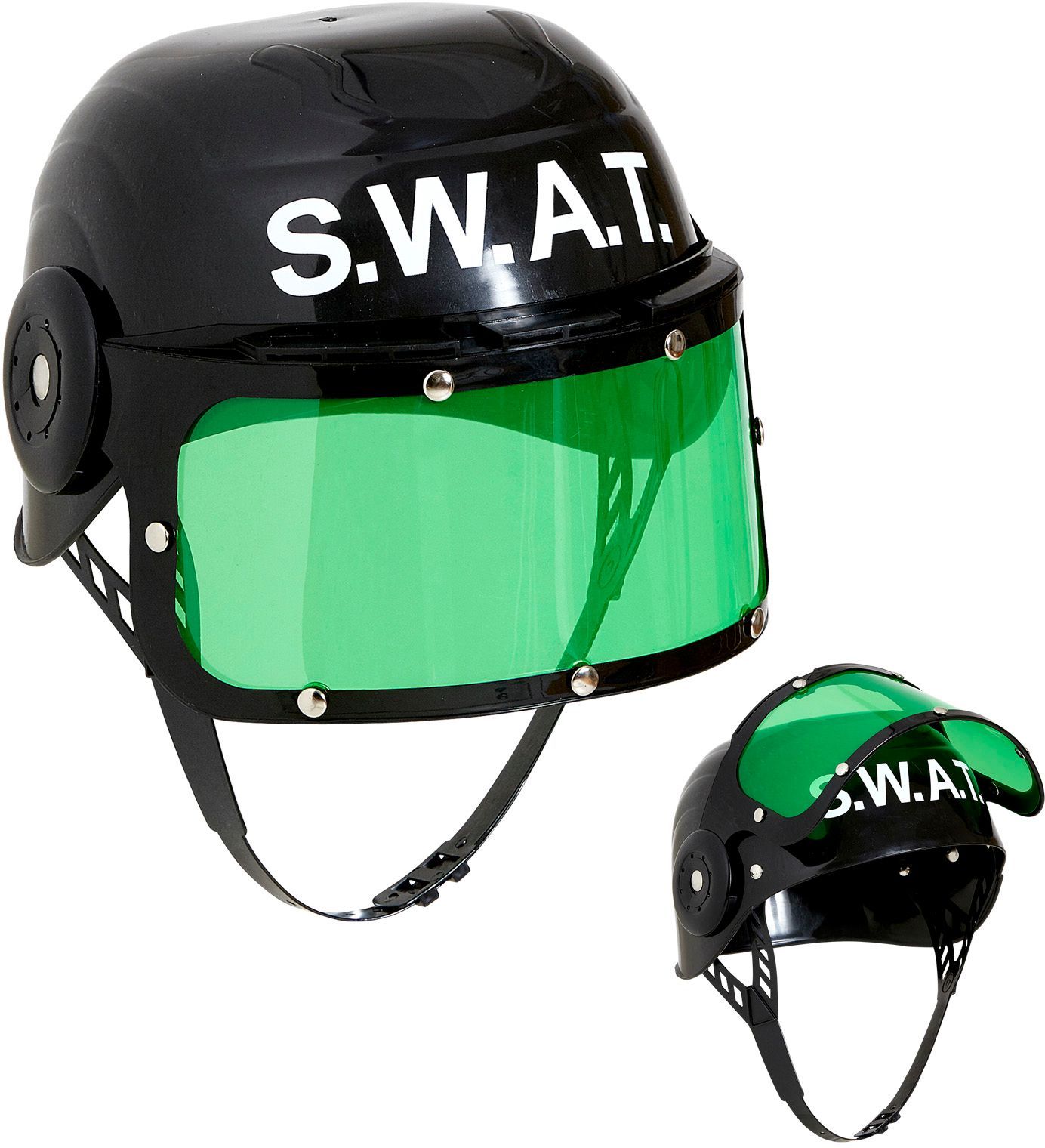 Zwarte Swat Helm