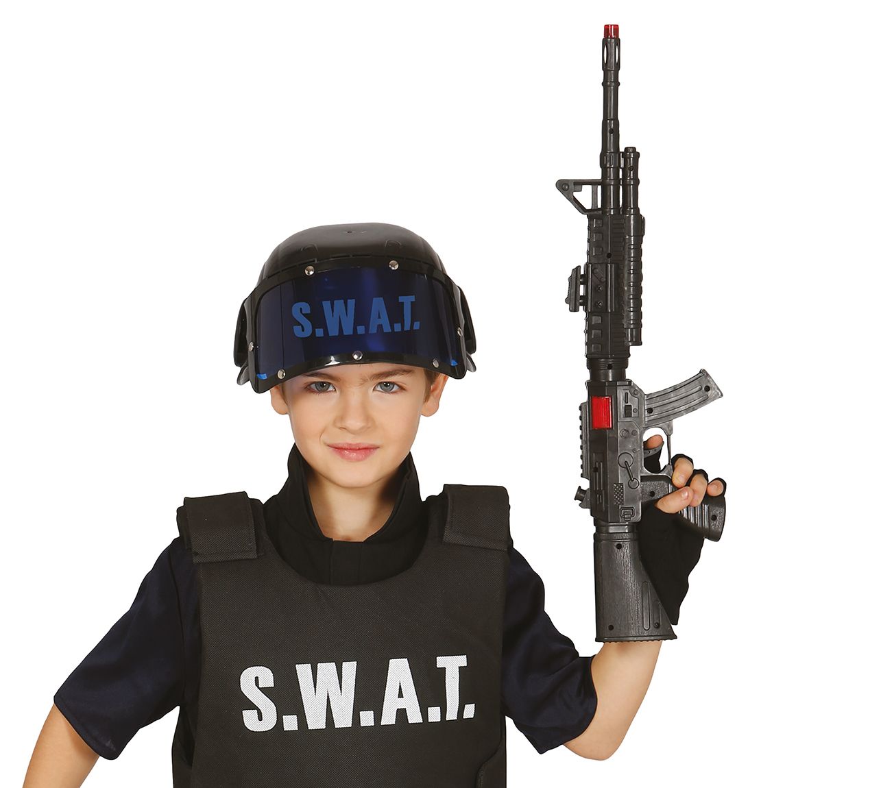 Zwarte SWAT vest kind