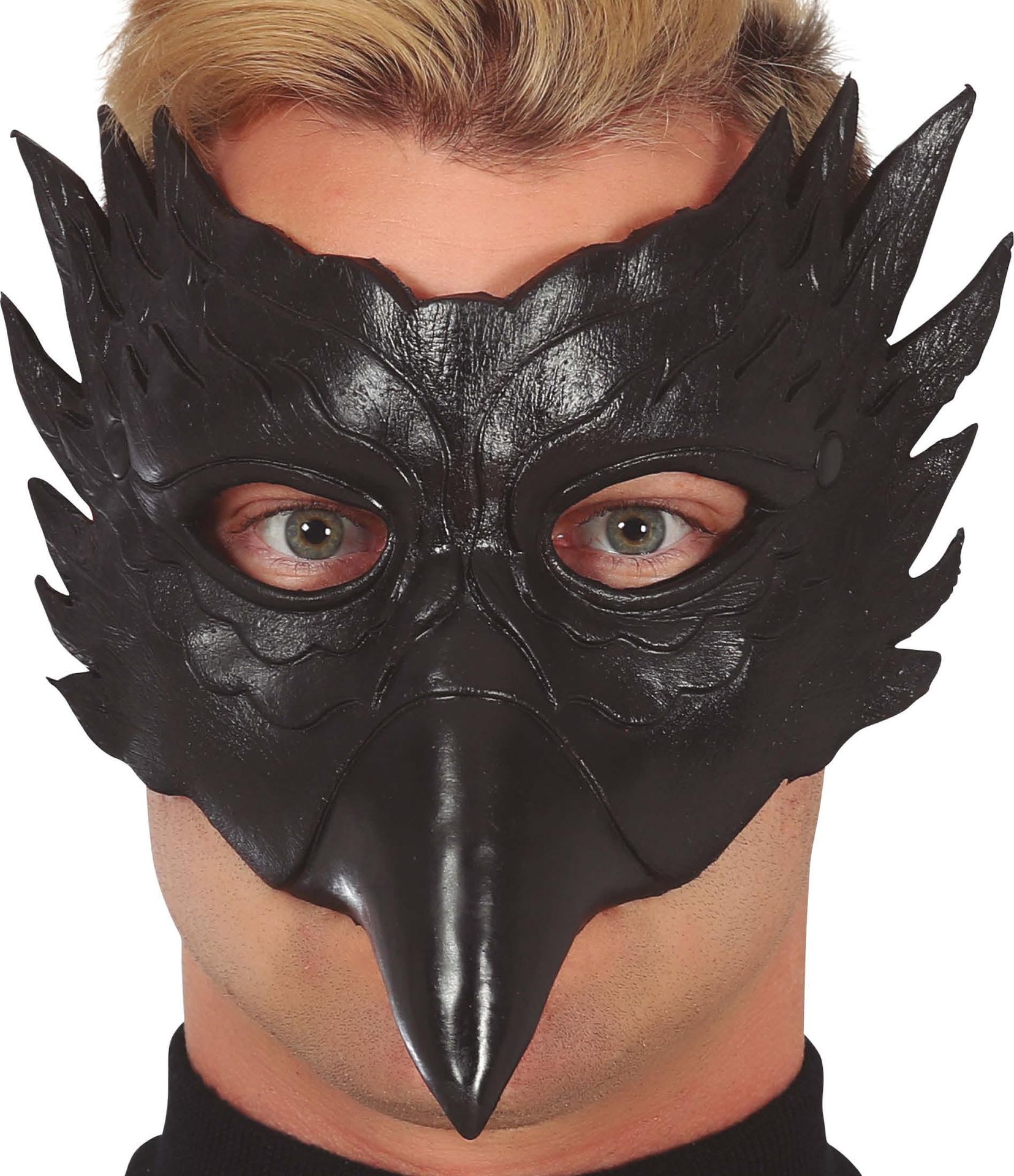 Zwarte Uil Masker Halloween