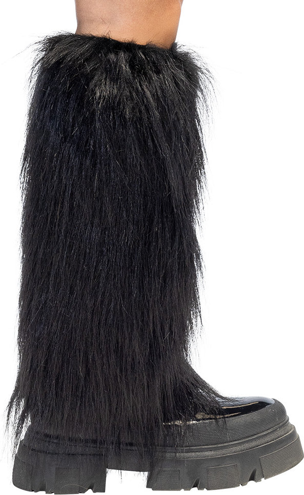 Zwarte UV Beenwarmers Dames