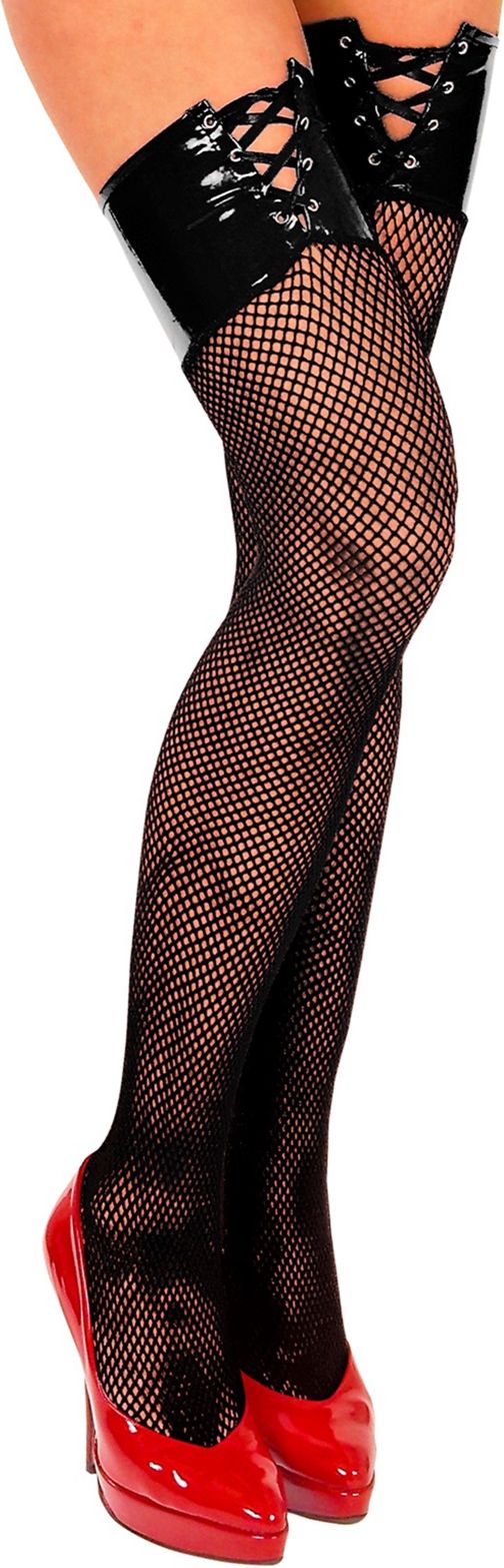 Zwarte Visnet Kosuen met Zwarte Vinyl Top