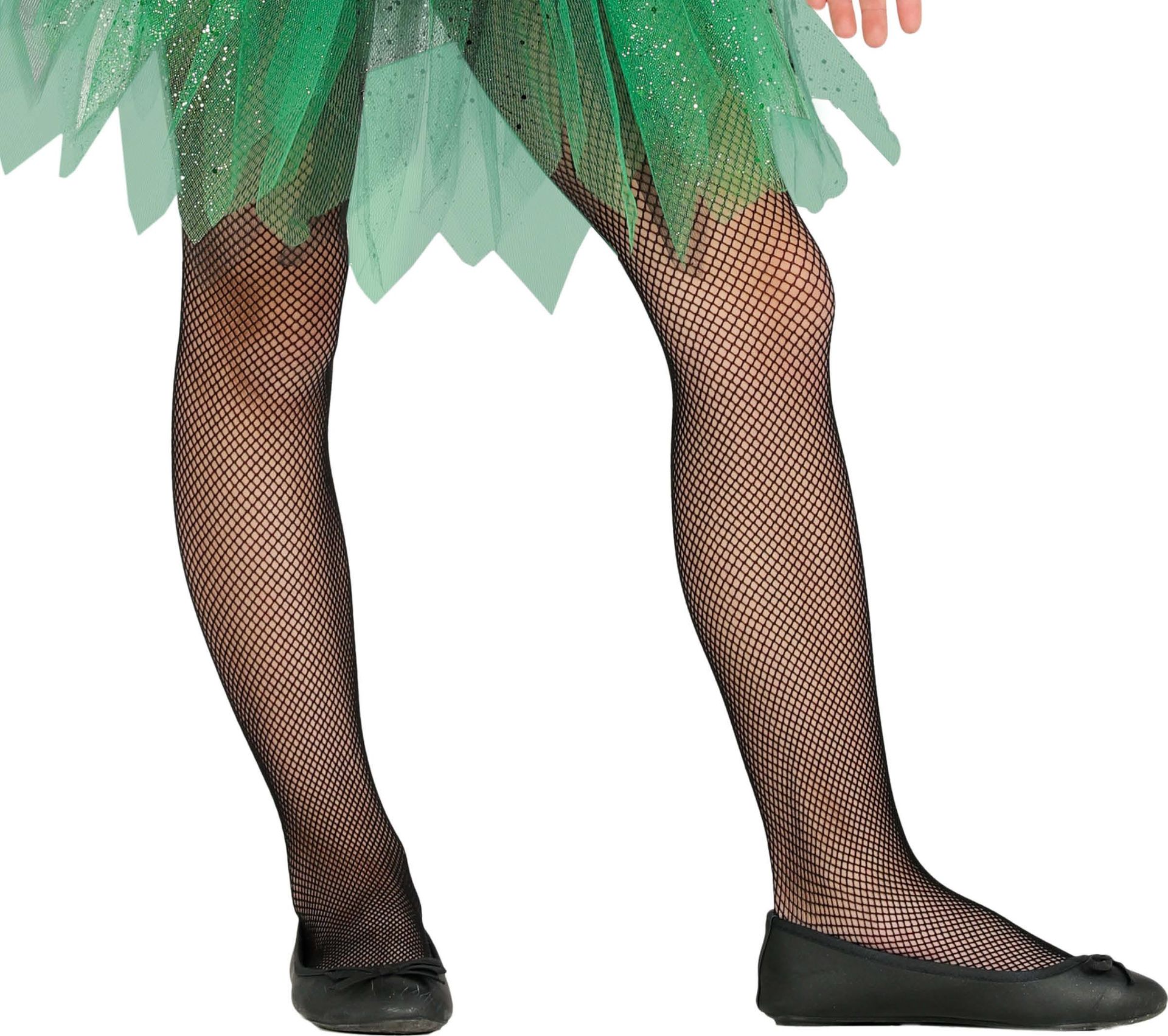 Zwarte Visnet Panty's Meisjes