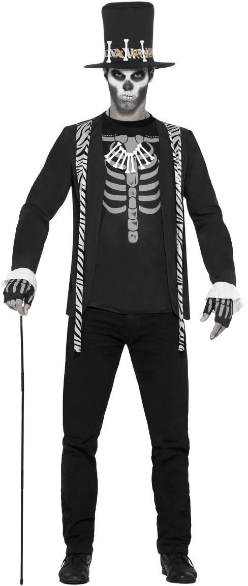 Zwarte Witch Doctor Heren Kostuum