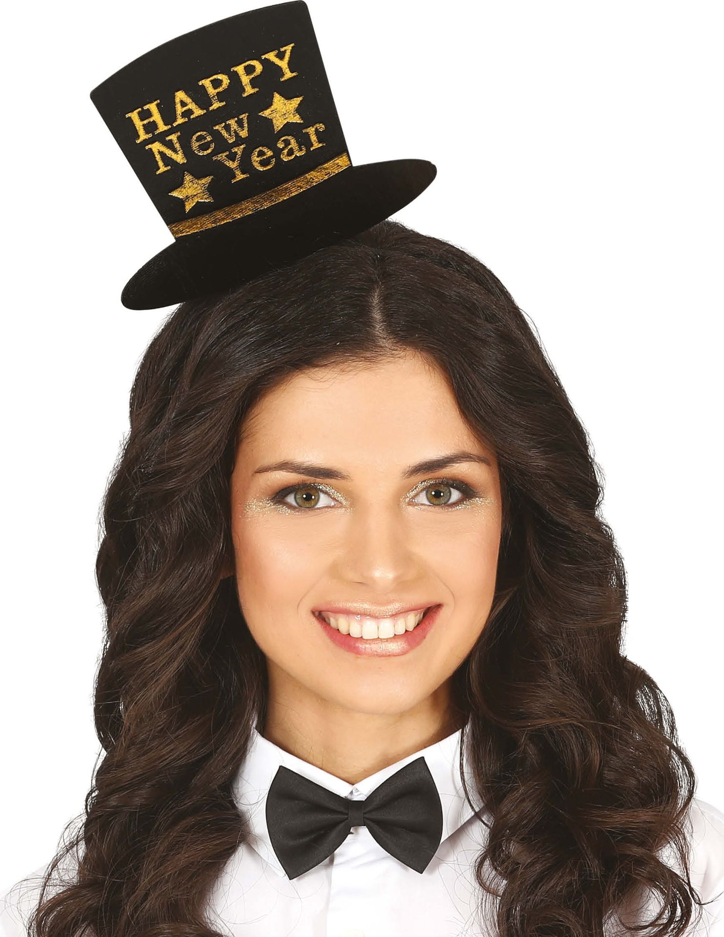 Zwartgoud Happy New Year Tiara