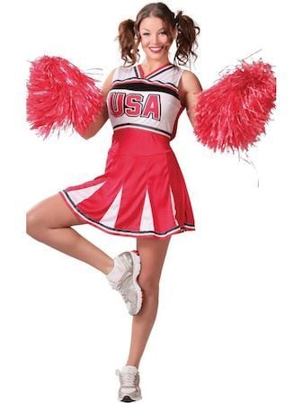 Cheerleader USA kostuum